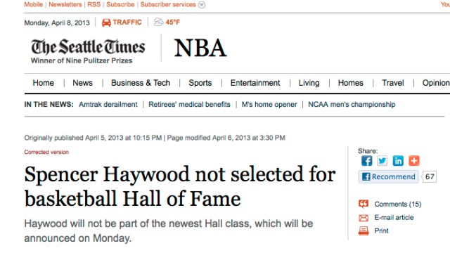 A report that was disappointing in more ways than one.