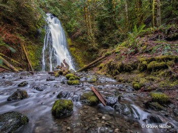 Last hurrah at Madison Creek Falls.
